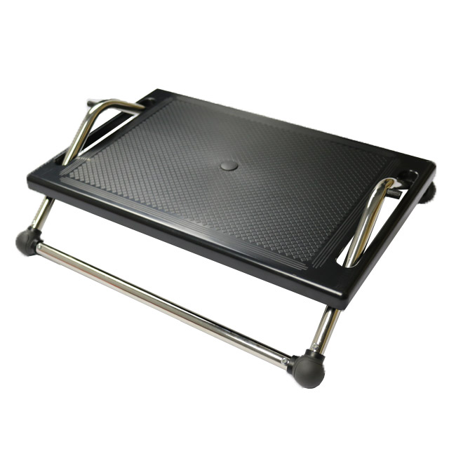 Ergonomic Tilt Adjustable Footrest with Massage Surface Under Desk,